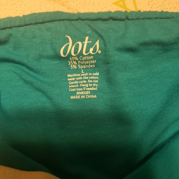 TEAL HALTER TOP WITH BOTTOM LACE P2 - Picture 2 of 2